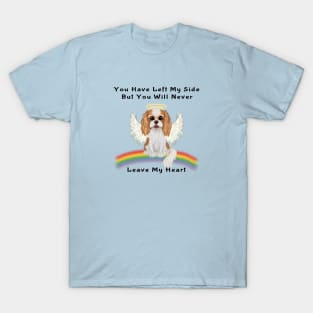 Blenheim Cavalier King Charles Spaniel Pet Loss Gifts T-Shirt